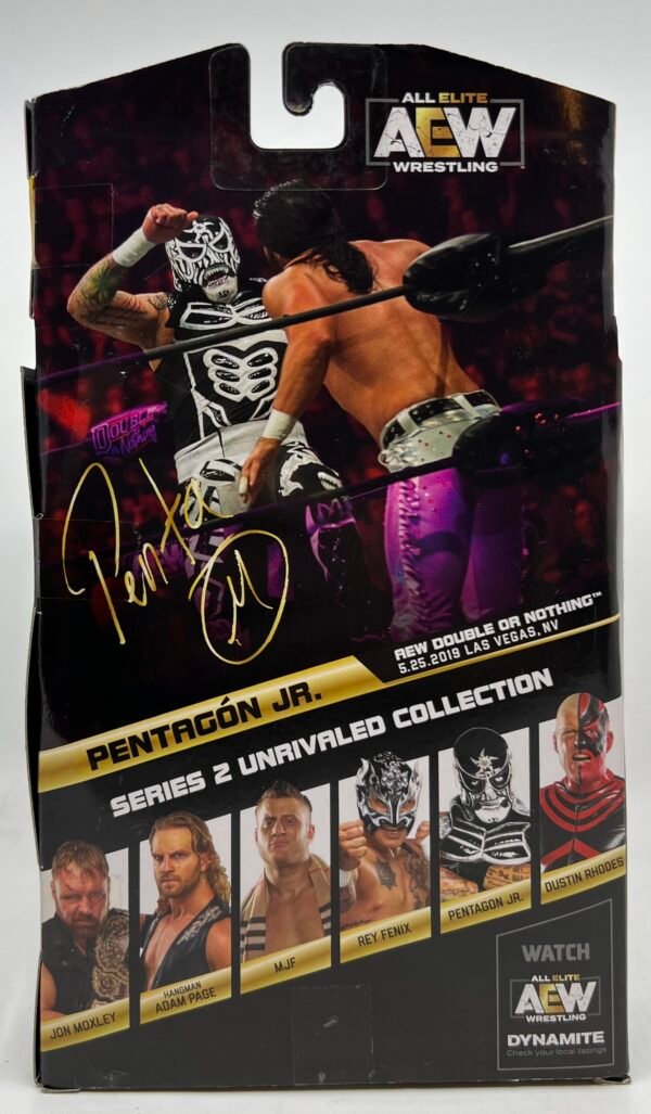 JAZWARES AEW PENTA ZERO MIEDO PENTAGON JR UNRIVALED COLLECTION ACTION FIGURE