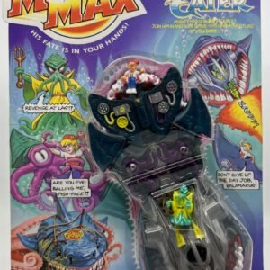 MATTEL MIGHTY MAX 1993 MAN EATER PLAYSET SHARK DOOM NRFB