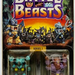 HASBRO 1987 BATTLE BEAST SERIES 1 RAM AND BUFFALO NEW HTF