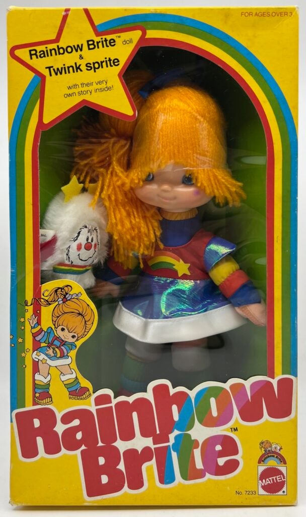 MATTEL Rainbow Brite 1983 Vintage Doll NRFB