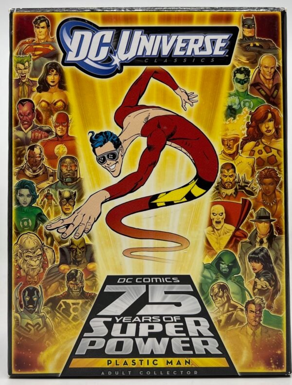 MATTEL DC Universe Plastic Man 75th Anniversary Action Figure SDCC 2010 Exclusive New US Seller