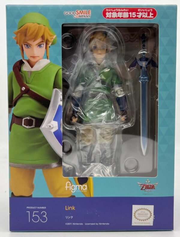 FIGMA GOODSMILE COMPANY LEGEND OF ZELDA LINK action figure new