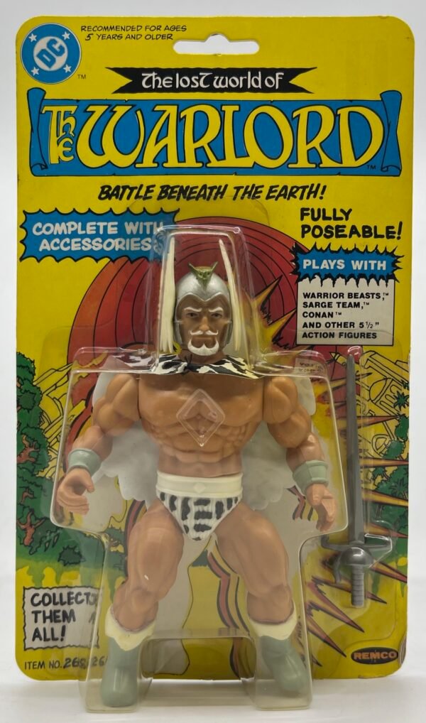 RAMCO 1982 THE WARLORD ACTION FIGURE NRFB