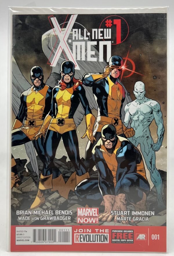 HASBRO MARVEL LEGENDS ALL NEW X MEN 5 pack action figures 2013 toys r us exclusive loose with comic