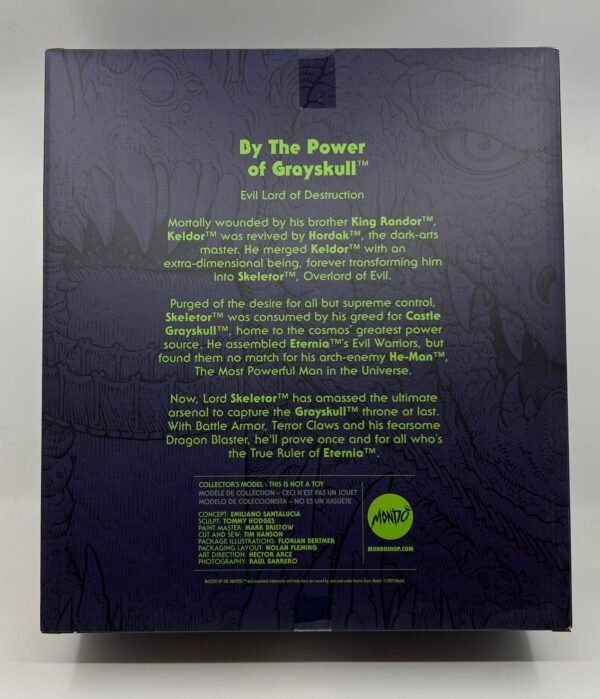 MONDO Masters of the Universe Skeletor Motu 1/6 SCALE Deluxe Limited edition Last one in stock! US seller