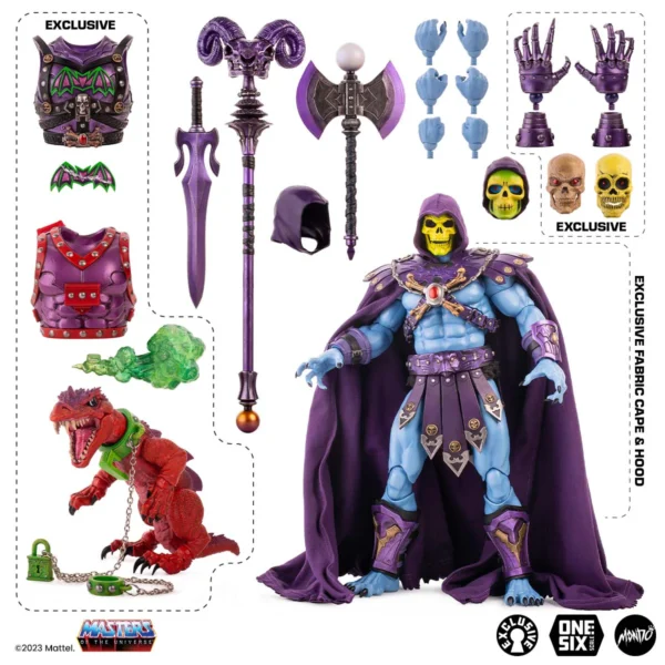 MONDO Masters of the Universe Skeletor Motu 1/6 SCALE Deluxe Limited edition Last one in stock! US seller