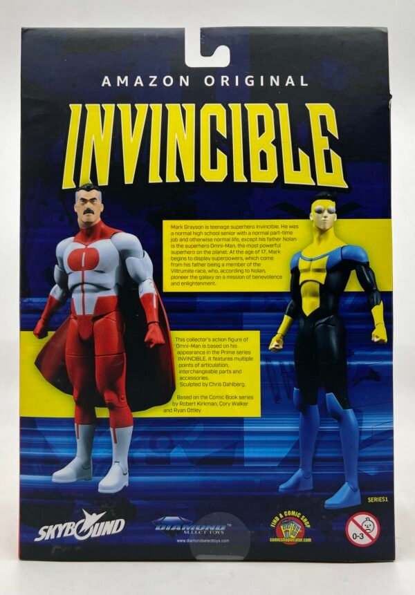 Diamond Select Toys Invincible  Omni-Man 7 Inch Deluxe Action Figure Amazon US seller last one in stock