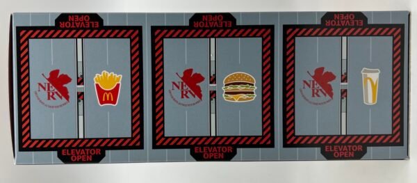 Transformable Mcdonalds Evangelion Japan exclusive unopened US seller in stock