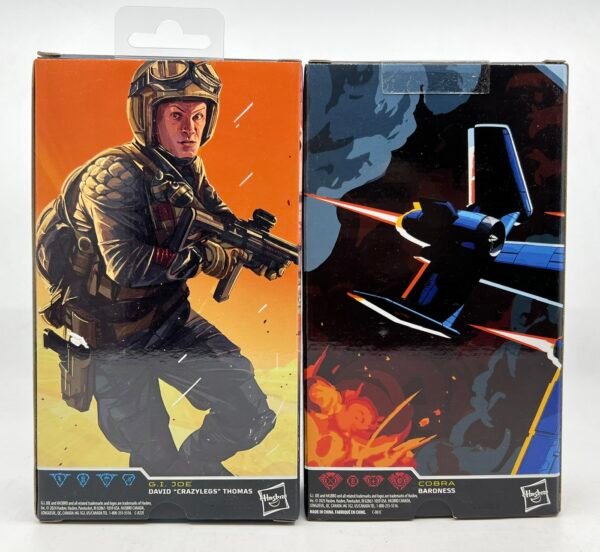 HASBRO GI JOE Classified Haslab Exclusive Baroness and David "crazylegs" Thomas set New In Box Never open US Seller
