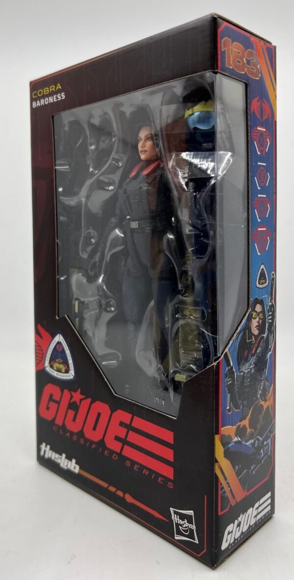 HASBRO GI JOE Classified Haslab Exclusive Baroness and David "crazylegs" Thomas set New In Box Never open US Seller