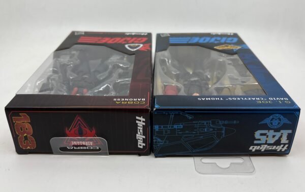 HASBRO GI JOE Classified Haslab Exclusive Baroness and David "crazylegs" Thomas set New In Box Never open US Seller