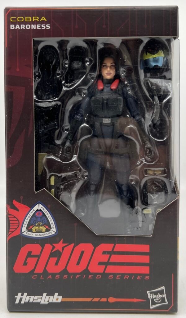 HASBRO GI JOE Classified Haslab Exclusive Baroness and David "crazylegs" Thomas set New In Box Never open US Seller