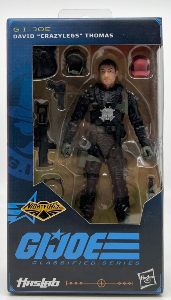 HASBRO GI JOE Classified Haslab Exclusive Baroness and David "crazylegs" Thomas set New In Box Never open US Seller