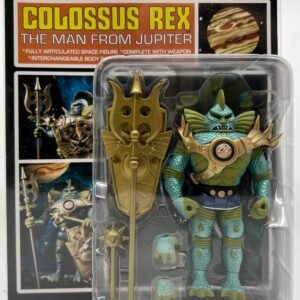 Four Horsemen Studios The Outer Space Men  Colossus Rex (2014 Reissue) Colorforms Edition Action Figure