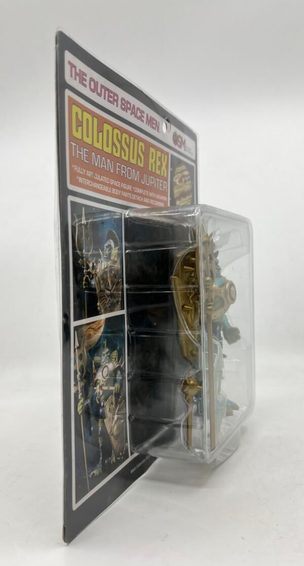 Four Horsemen Studios The Outer Space Men  Colossus Rex (2014 Reissue) Colorforms Edition Action Figure