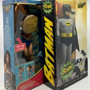 Mattel Wonder Woman Movie Doll & Batman 66 Barbie collector pink label set of 2 US seller in stock
