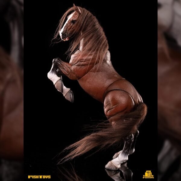 Fish Toys Basic Horse 1/12 scale US seller 2 versions in stock black and brown