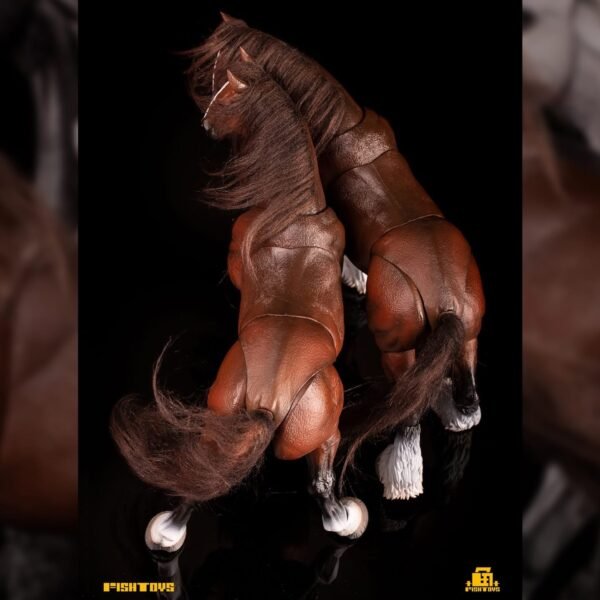 Fish Toys Basic Horse 1/12 scale US seller 2 versions in stock black and brown