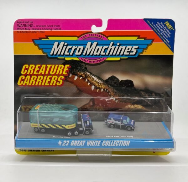 IMG_6731 FIRST SET EVER Micro Machines Deluxe Collection 1988 Series 1 Galoob set of 3