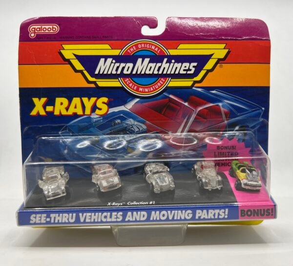 IMG_6736 FIRST SET EVER Micro Machines Deluxe Collection 1988 Series 1 Galoob set of 3