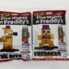 McFarlane FNAF 8-Bit Series 2 FREDBEAR PLUSH and The Bite Building Set New Sealed