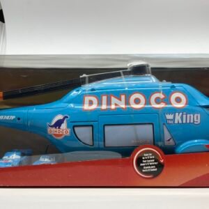 Disney Pixar Cars Dinoco Helicopter Carrier 22 Inch Carrying Case Super Rare