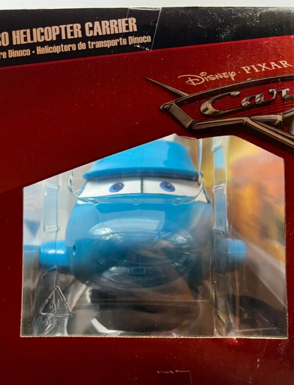 Disney Pixar Cars Dinoco Helicopter Carrier 22 Inch Carrying Case Super Rare