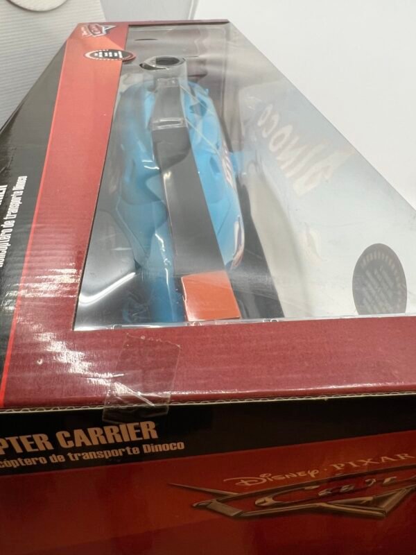 Disney Pixar Cars Dinoco Helicopter Carrier 22 Inch Carrying Case Super Rare