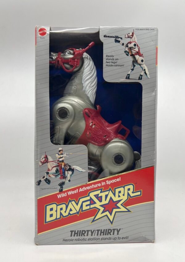 Bravestarr 1986 Thirty/Thirty 30/30 Action figure NRFB Sealed Rare MATTEL