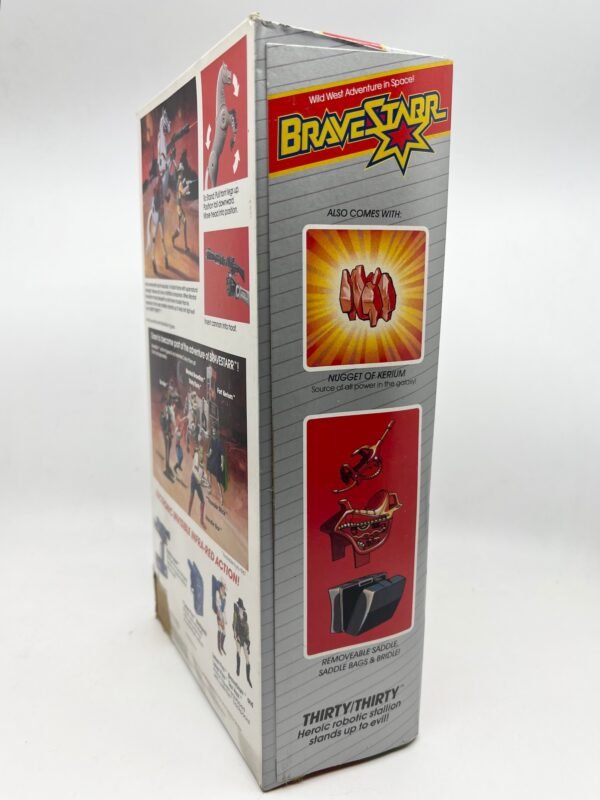 Bravestarr 1986 Thirty/Thirty 30/30 Action figure NRFB Sealed Rare MATTEL