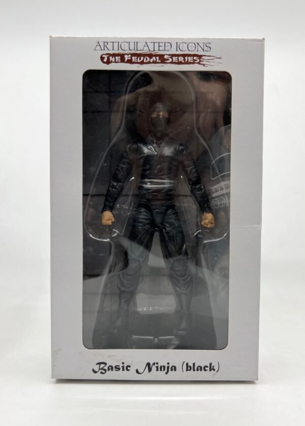 Fwoosh Articulated Icons Feudal Series Ninja Action Figure 4 set