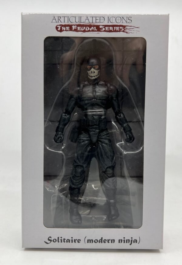 Fwoosh Articulated Icons Feudal Series Ninja Action Figure 4 set