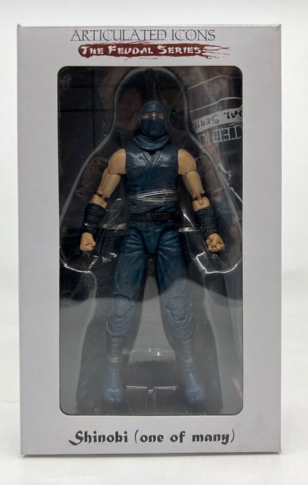 Fwoosh Articulated Icons Feudal Series Ninja Action Figure 4 set