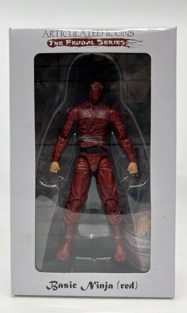 Fwoosh Articulated Icons Feudal Series Ninja Action Figure 4 set