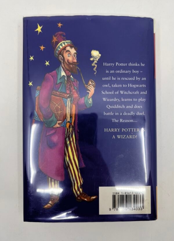 Harry Potter and the Philosophers Stone JK Rowling 1st Edition UK 2nd Print