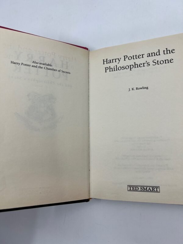 Harry Potter and the Philosophers Stone JK Rowling 1st Edition UK 2nd Print