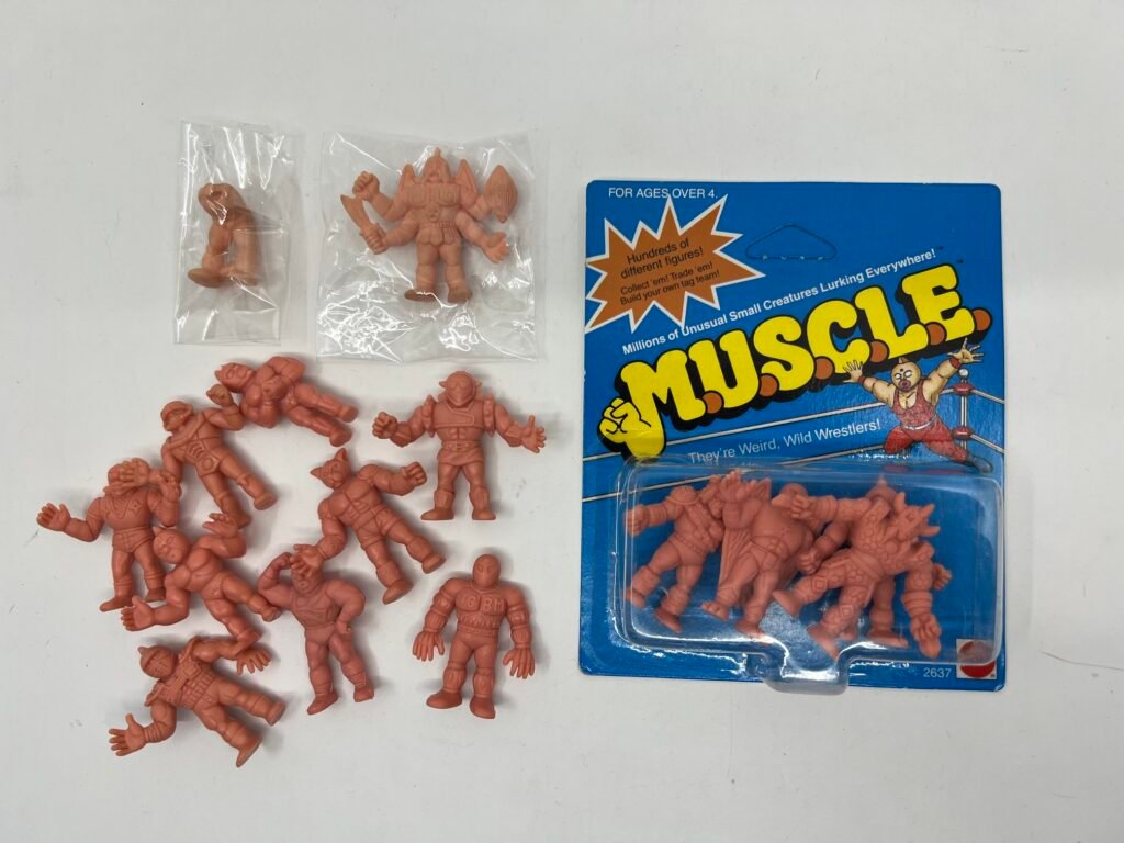 Vintage 1985 Mattel M.U.S.C.L.E. Men Satan Cross Japanese version Kinnikuman plus extras