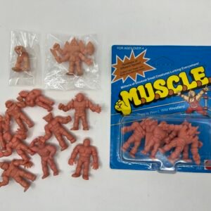 Vintage 1985 Mattel M.U.S.C.L.E. Men Satan Cross Japanese version Kinnikuman plus extras