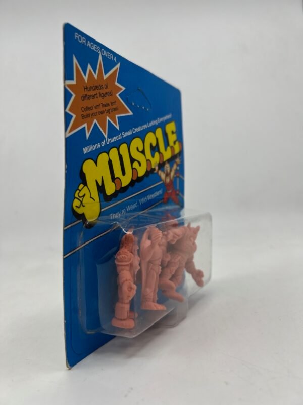 Vintage 1985 Mattel M.U.S.C.L.E. Men Satan Cross Japanese version Kinnikuman plus extras