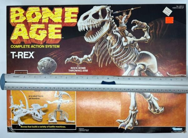 Bone Age T-Rex Kenner 1988 Action Figure open box complete
