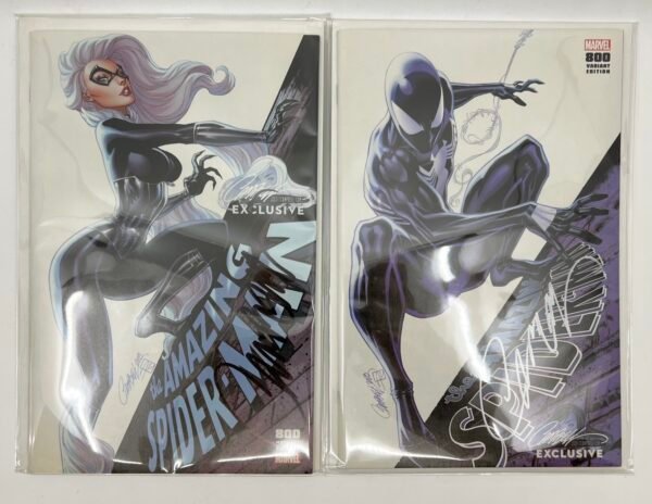 IMG_6336 Marvel Comics Amazing Spider-Man 800 comics J Scott Campbell Signed Set with COA