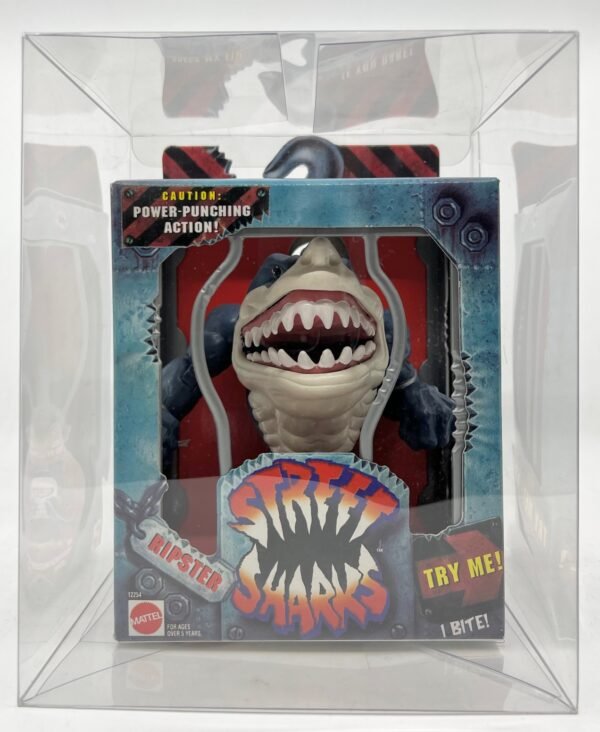 Mattel Street Sharks Ripster 1994 Action Figure Vintage US Seller In stock AFA Ready  Old stock