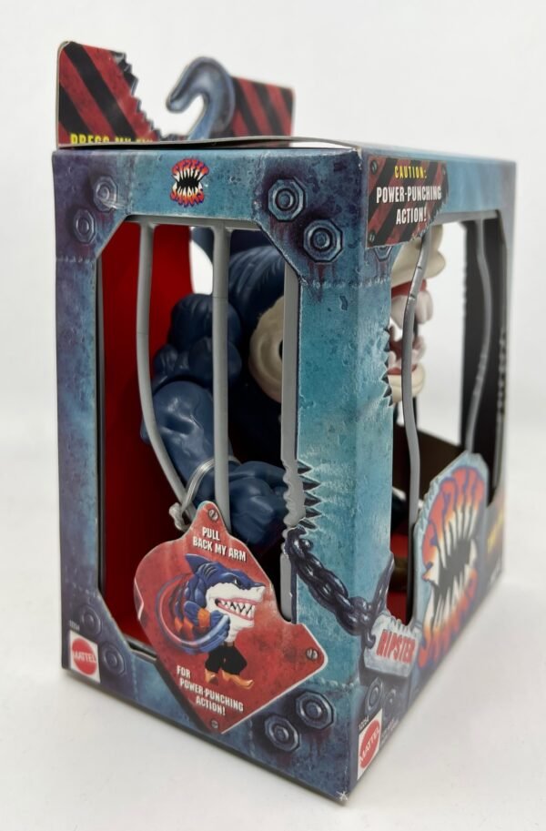 Mattel Street Sharks Ripster 1994 Action Figure Vintage US Seller In stock AFA Ready  Old stock