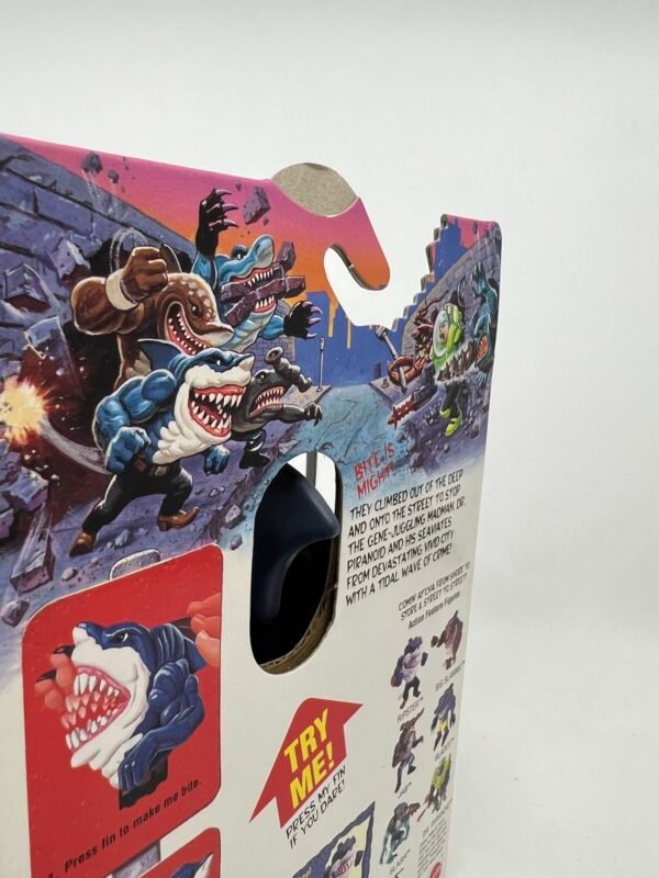 Mattel Street Sharks Ripster 1994 Action Figure Vintage US Seller In stock AFA Ready  Old stock