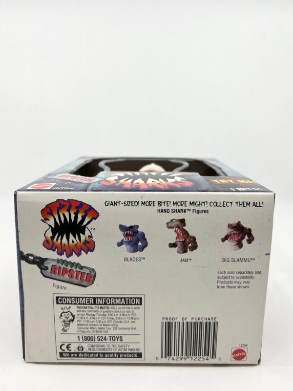 Mattel Street Sharks Ripster 1994 Action Figure Vintage US Seller In stock AFA Ready  Old stock