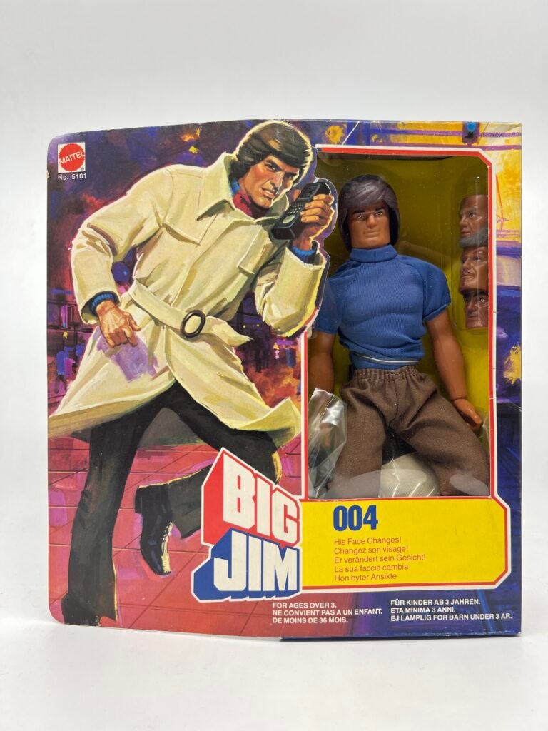 Mattel 1981 Big Jim Spy Series 004 Action Figure Vintage New Sealed