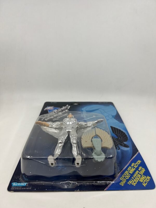 Vintage 1986 Kenner SilverHawks Quicksilver Action Figure Complete Crisp