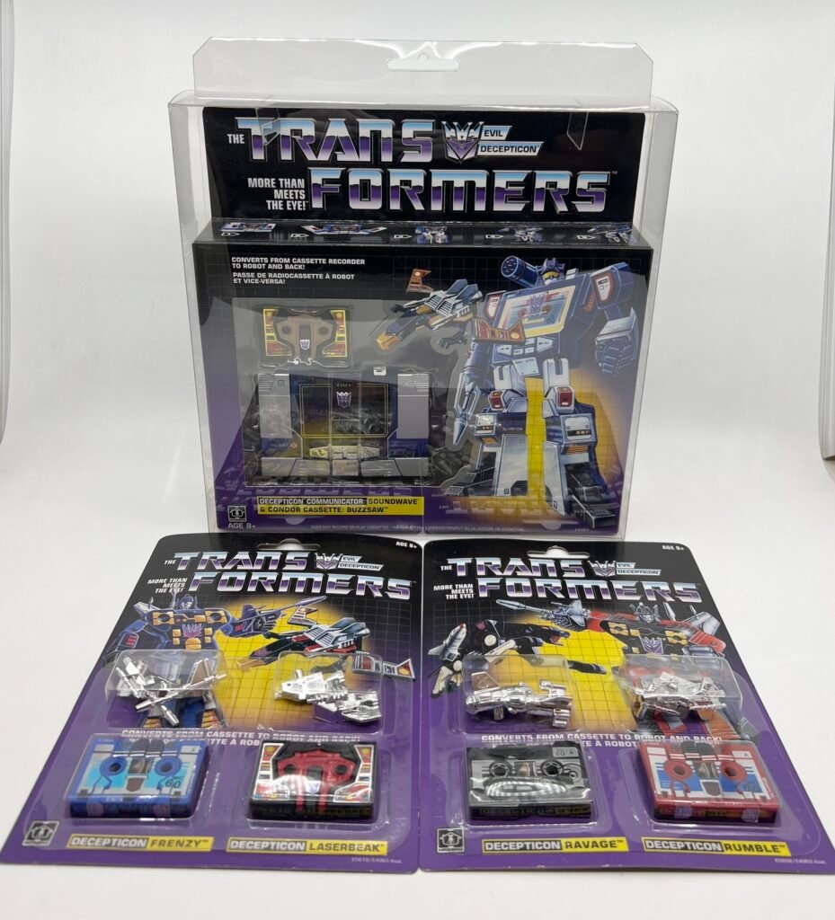 HASBRO Transformers G1 Soundwave Reissue Walmart Exclusive 2018 Vintage Style