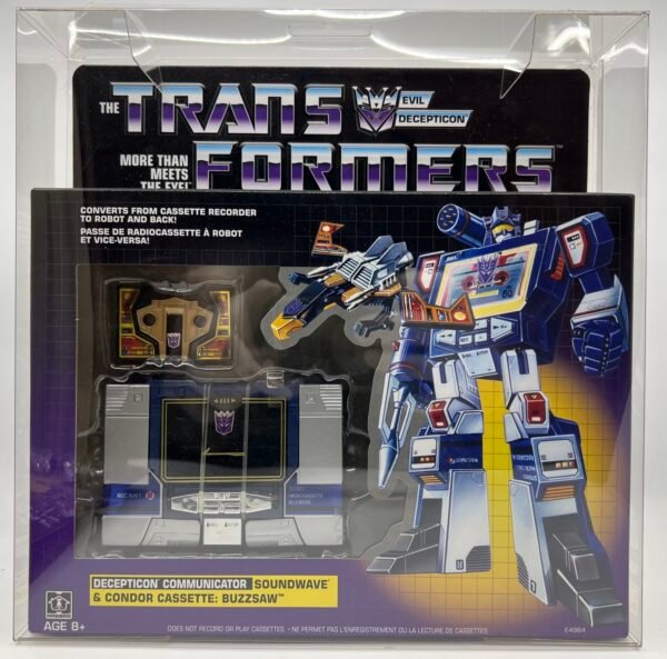 HASBRO Transformers G1 Soundwave Reissue Walmart Exclusive 2018 Vintage Style