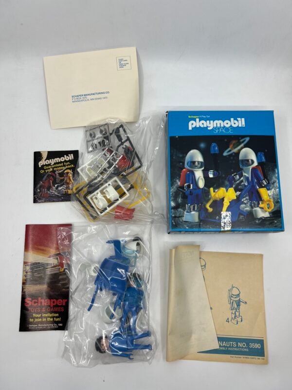 Vintage 1980 Playmobil Space 3589 Command Vehicle Explorer Set Complete Boxed